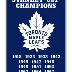NHL Toronto Maple Leafs Winning Streak Sports Dynasty Banner