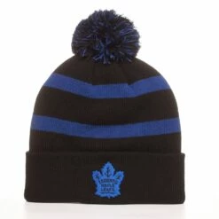 Fan Favorite NHL Toronto Maple Leafs Mass Breakaway Cuffed Knit Fashion Pom Beanie Toque