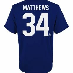 NHL Toronto Maple Leafs Auston Matthews Name & Number T-Shirt, Youth -NHL Shop toronto maple leafs name and number t matthews yth large 8dee6b9f 4a55 4679 a2cc 0471b1380a83