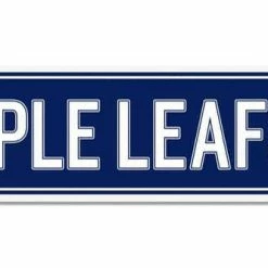 NHL Toronto Maple Leafs Street Sign Wall Decoration
