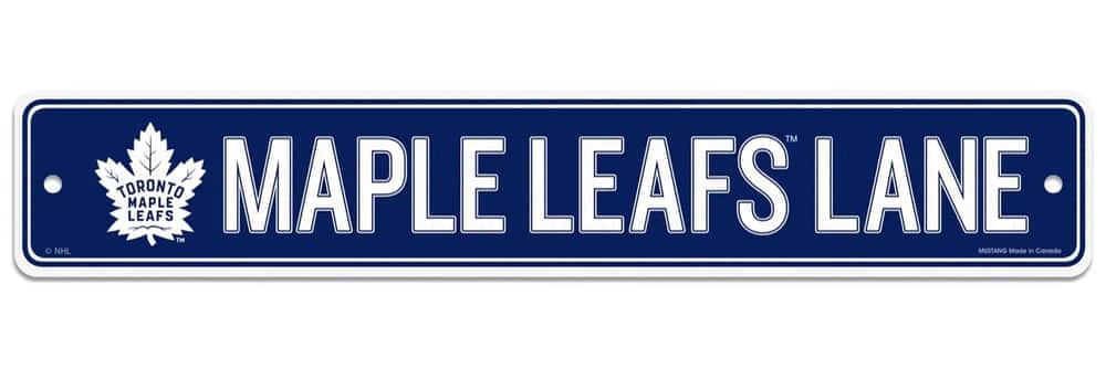 NHL Toronto Maple Leafs Street Sign Wall Decoration 3 NHL Toronto Maple Leafs Street Sign Wall Decoration
