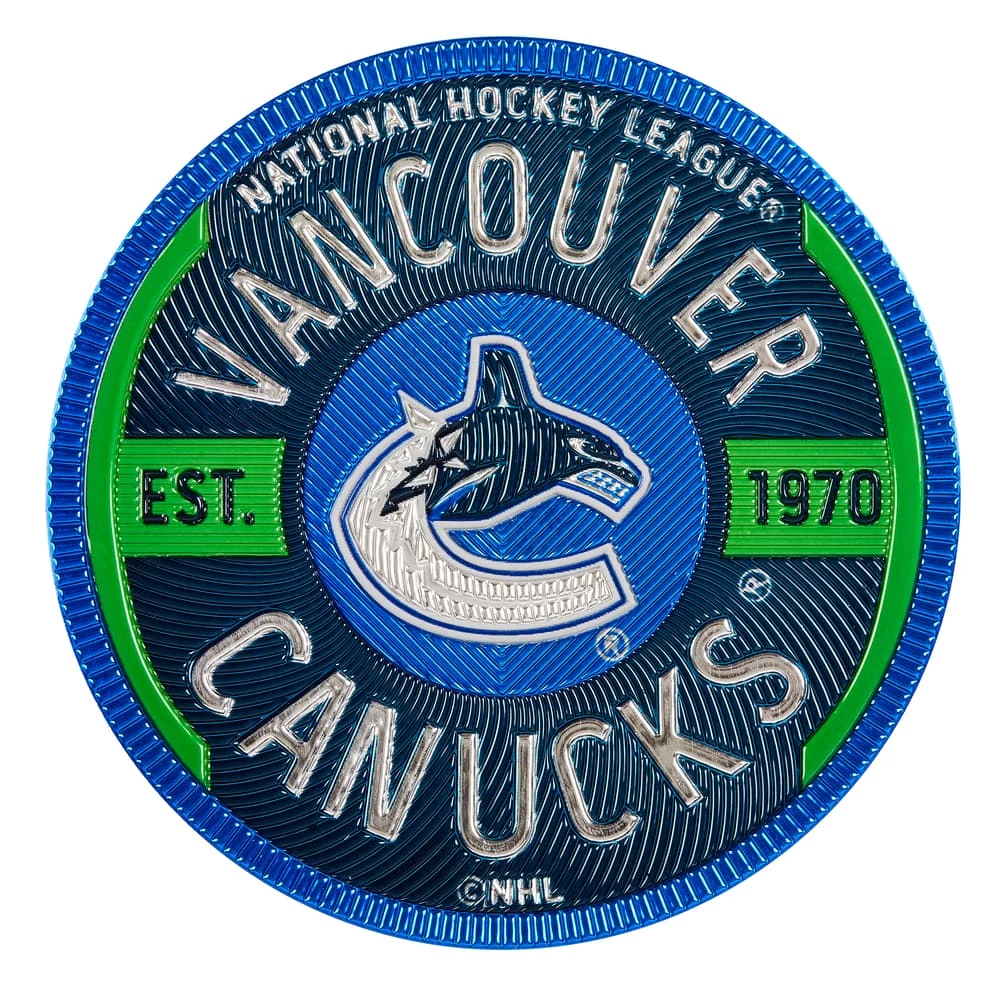 NHL Vancouver Canucks Hockey Team Peel & Stick Decal Sticker, 2.5-in 3 NHL Vancouver Canucks Hockey Team Peel & Stick Decal Sticker, 2.5-in