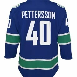 NHL Vancouver Canucks Elias Pettersson Jersey, Youth