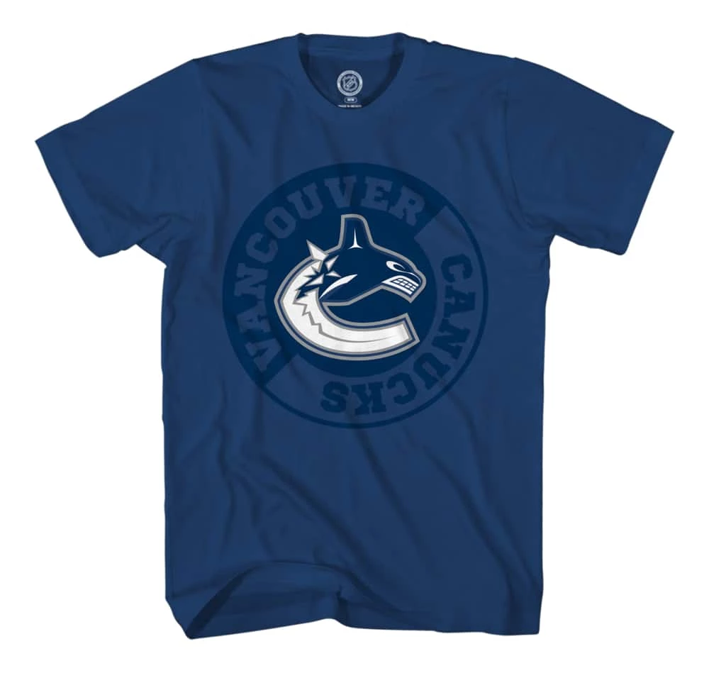 NHL Vancouver Canucks Primary Logo T-Shirt 3 NHL Vancouver Canucks Primary Logo T-Shirt