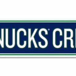 NHL Vancouver Canucks Street Sign Wall Decoration