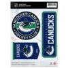 NHL Vancouver Canucks Vinyl Decal