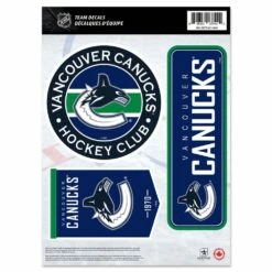 NHL Vancouver Canucks Vinyl Decal