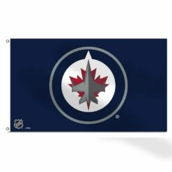 NHL Winnipeg Jets Hockey Team Logo Banner Flag, 3' X 5'