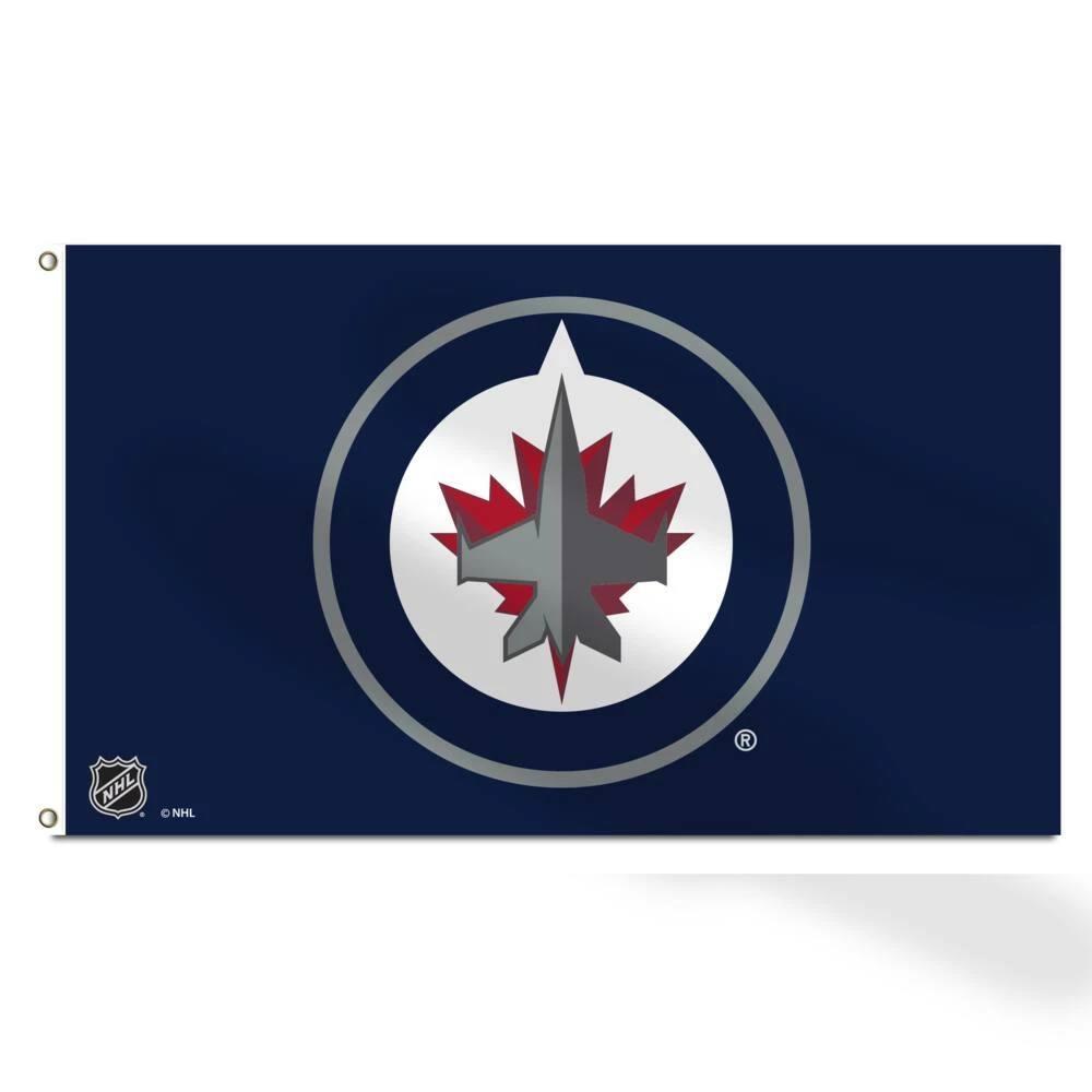 NHL Winnipeg Jets Hockey Team Logo Banner Flag, 3' X 5' 3 NHL Winnipeg Jets Hockey Team Logo Banner Flag, 3' X 5'