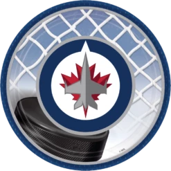 NHL Winnipeg Jets Dessert Plates, 8-pk