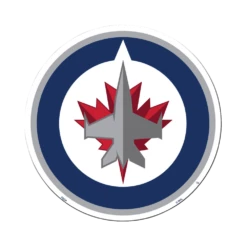 NHL Winnipeg Jets Hockey Team Crest Magnet, 8-in
