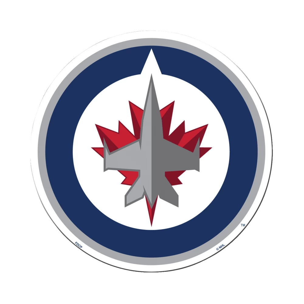 NHL Winnipeg Jets Hockey Team Crest Magnet, 8-in 3 NHL Winnipeg Jets Hockey Team Crest Magnet, 8-in