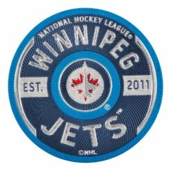 NHL Winnipeg Jets Hockey Team Peel & Stick Decal Sticker, 2.5-in
