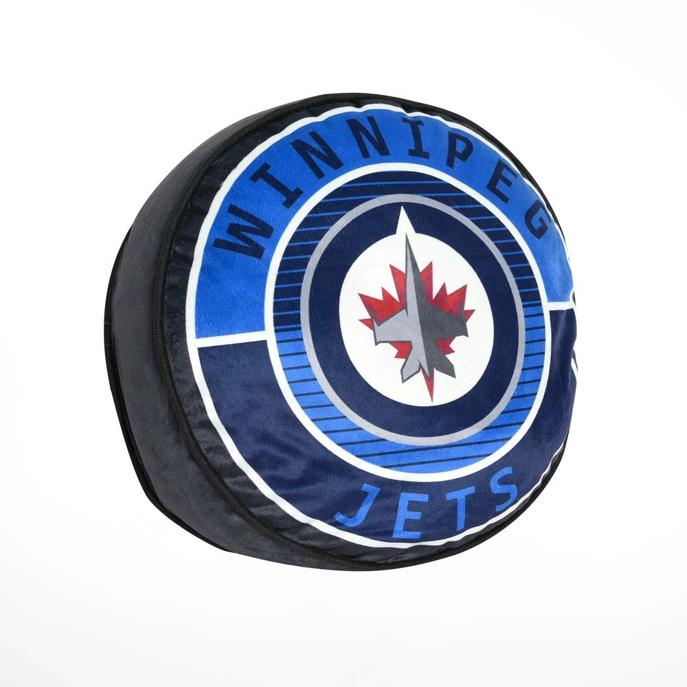 NHL Winnipeg Jets Hockey Puck Pillow Cushion 3 NHL Winnipeg Jets Hockey Puck Pillow Cushion