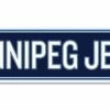 NHL Winnipeg Jets Street Sign Wall Decoration