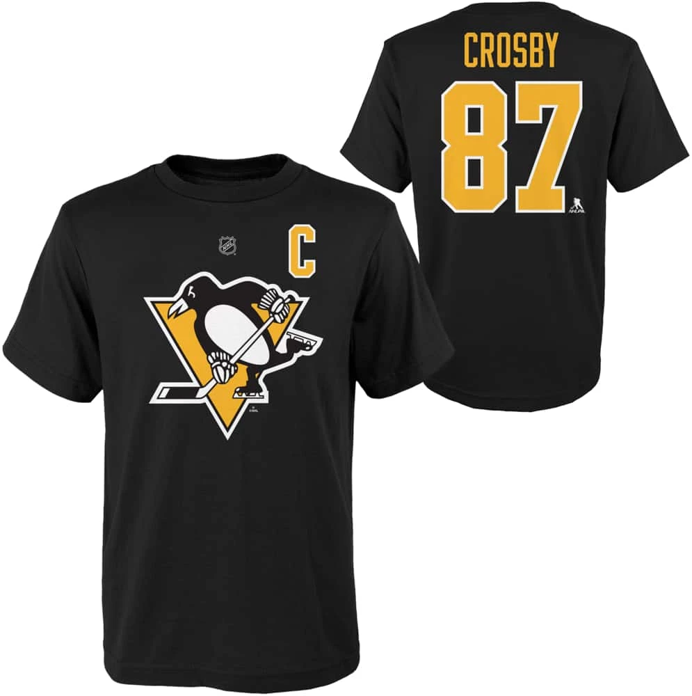 NHL Pittsburgh Penguins Crosby T-Shirt, Youth 4 NHL Pittsburgh Penguins Crosby T-Shirt, Youth - Image 2